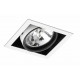 Foco Kardan PRO2 empotrar para 1 Lámpara AR111/QR111 Blanco, Gris ó Negro H182mm